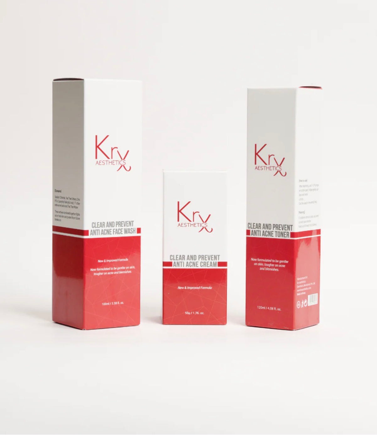 KrX Clear + Prevent Anti Acne Bundle
